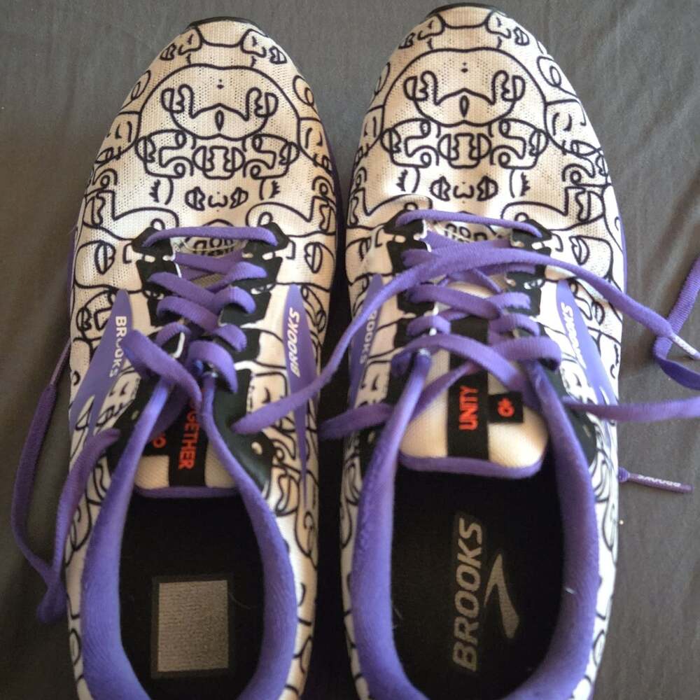 Brooks Launch 7 Empower Her Limited Edition Purple (SZ) 1203221B130 *NIB NO LID*
